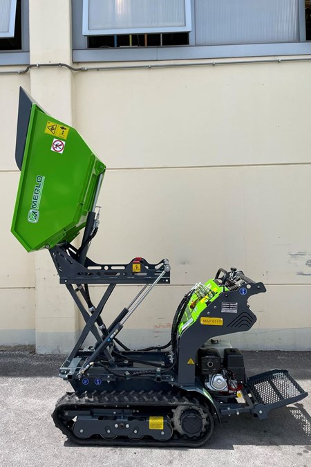 Mini dumper chenille